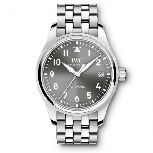 IWC Pilot Slate Grey Dial Automatic Men's Watch IW324002 watches