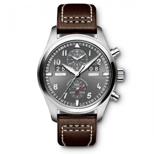 IWC Pilot Slate Grey Dial Automatic Men's Watch IW379108 watches