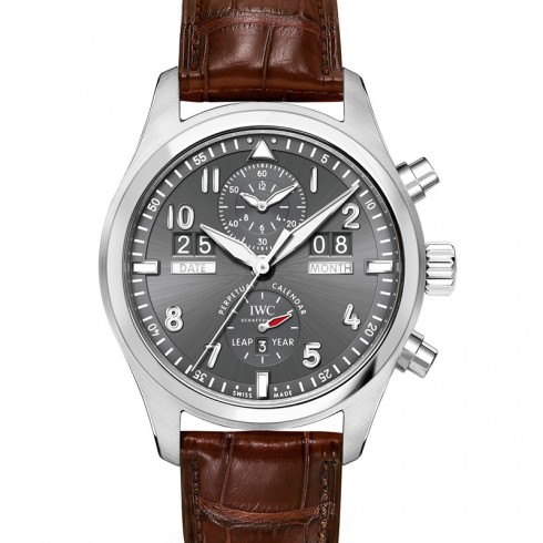 IWC Pilot Spitfire Perpetual Calendar Automatic Men's Watch IW379107 watches
