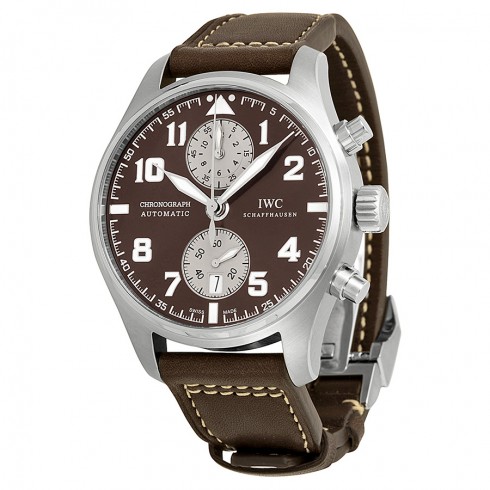 IWC Pilots Antoine De Saint Exupery Chronograph Automatic Men's Watch IW387806 watches
