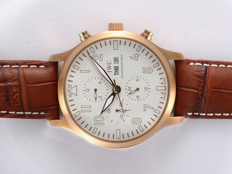 IWC Pilots Spitfire Chronograph IW371702 46mm Automatic Midsize Watch watches