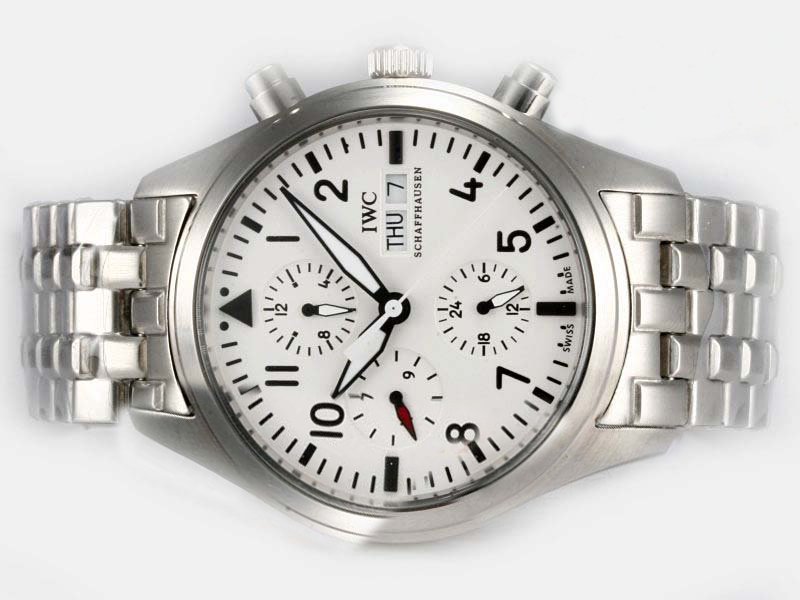 IWC Pilots Spitfire Chronograph IW371705 Midsize Automatic Round Watch watches