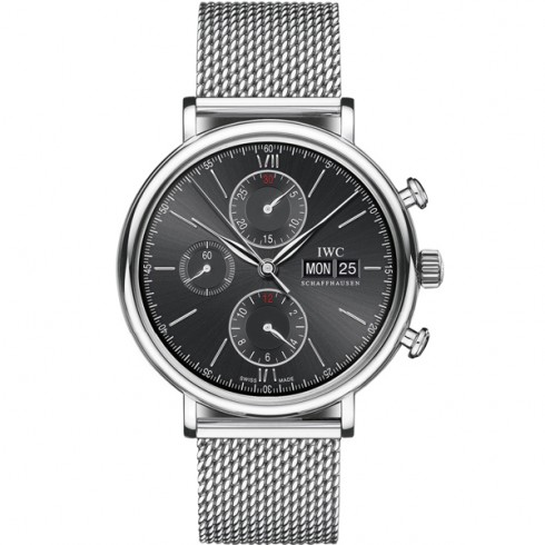 IWC Portofino Chronograph Automatic Stainless Steel Men's Watch IW391012 watches