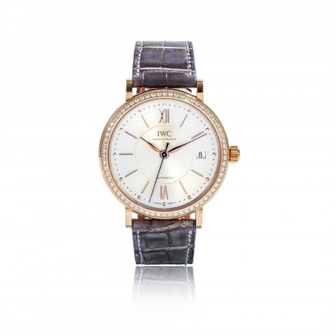 IWC Portofino Silver Dial Diamond Automatic Unisex Watch 4581-07 watches
