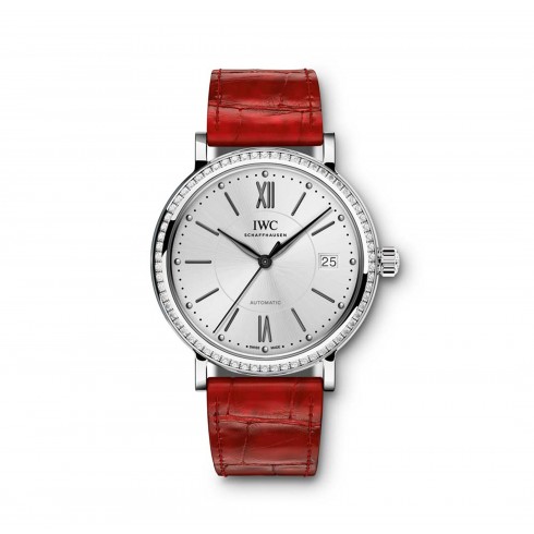 IWC Portofino Silver Dial Diamond Automatic Men's Watch 4581-09 watches
