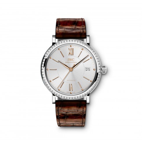 IWC Portofino Silver Dial Diamond Automatic Unisex Watch 4581-03 watches