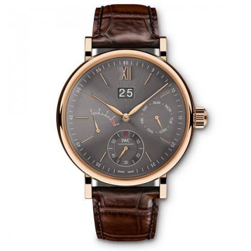 IWC Portofino Slate Grey Dial 18K Rose Gold Men's Watch IW516203 watches