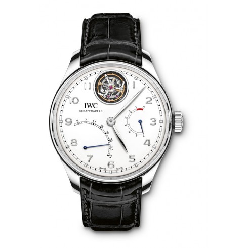 IWC Portugieser Tourbillon Mystere Retrograde Automatic Men's Watch IW504601 watches
