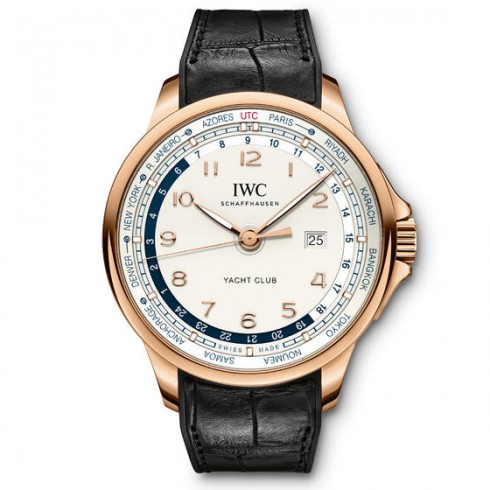 IWC Portugieser Yacht Club Worldtimer Silver Dial Automatic Men's Limited Edition Watch IW326605 watches
