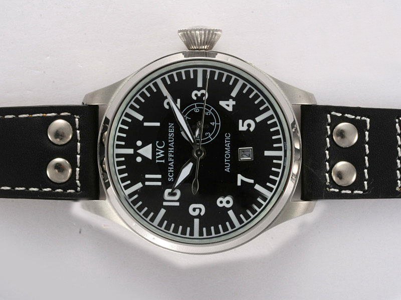 IWC Portuguese F.A. Jones IW544202 46mm Automatic Black Dial Watch watches