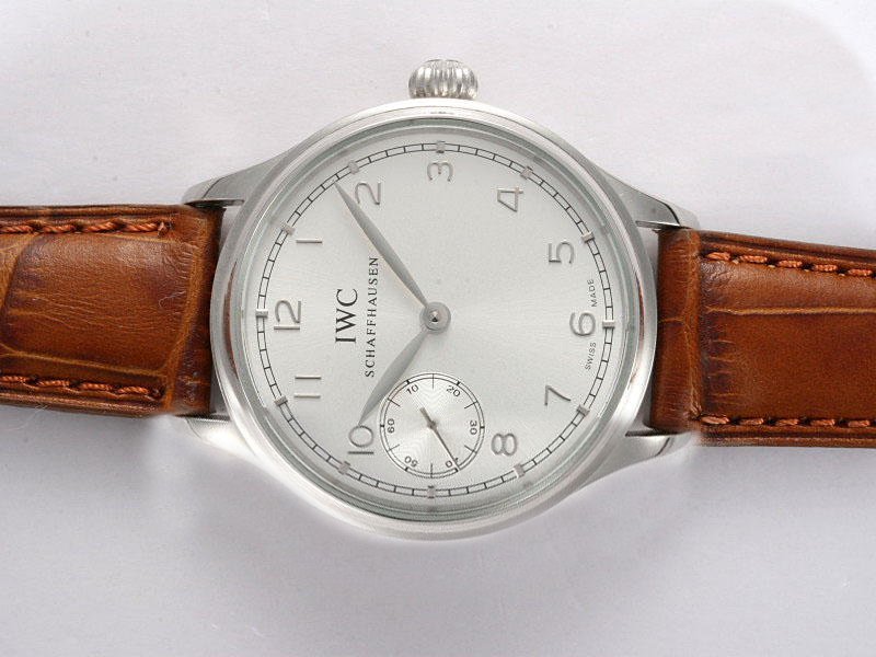 IWC Portuguese F.A. Jones IW544202 Midsize 43mm Manual Winding Watch watches