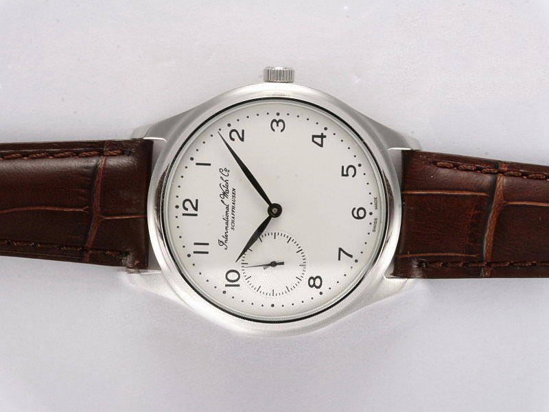 IWC Portuguese F.A. Jones IW544202 Round Stainless Steel Case Midsize Watch watches
