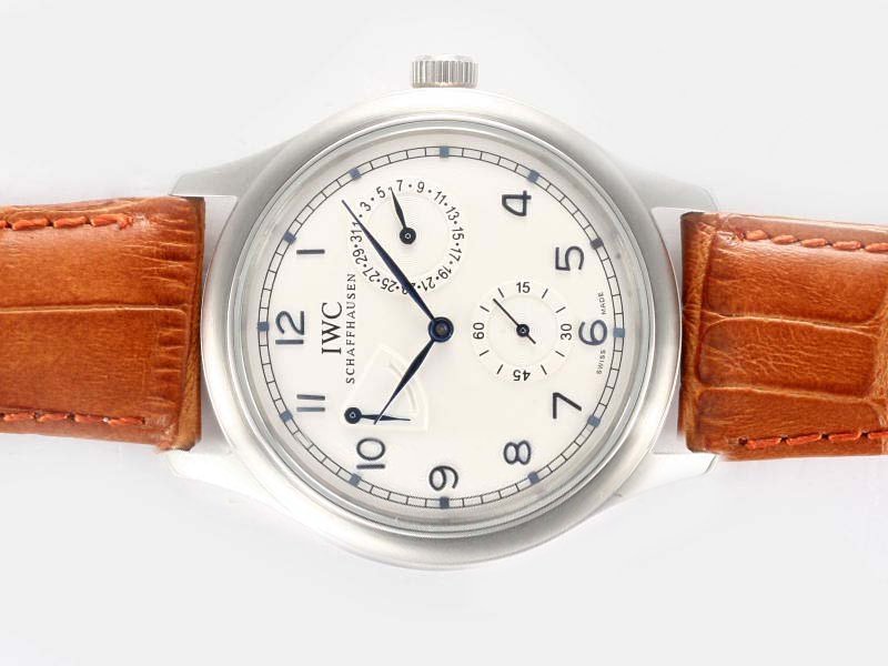 IWC Portuguese F.A. Jones IW544203 40mm White Dial Stainless Steel Case Watch watches