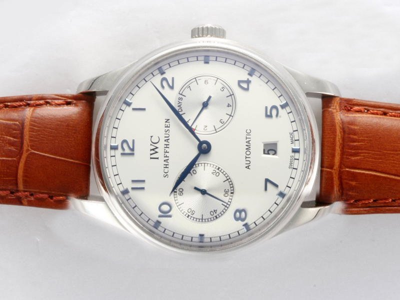 IWC Portuguese IW500107 Stainless Steel Case Midsize 42.3mm Watch watches