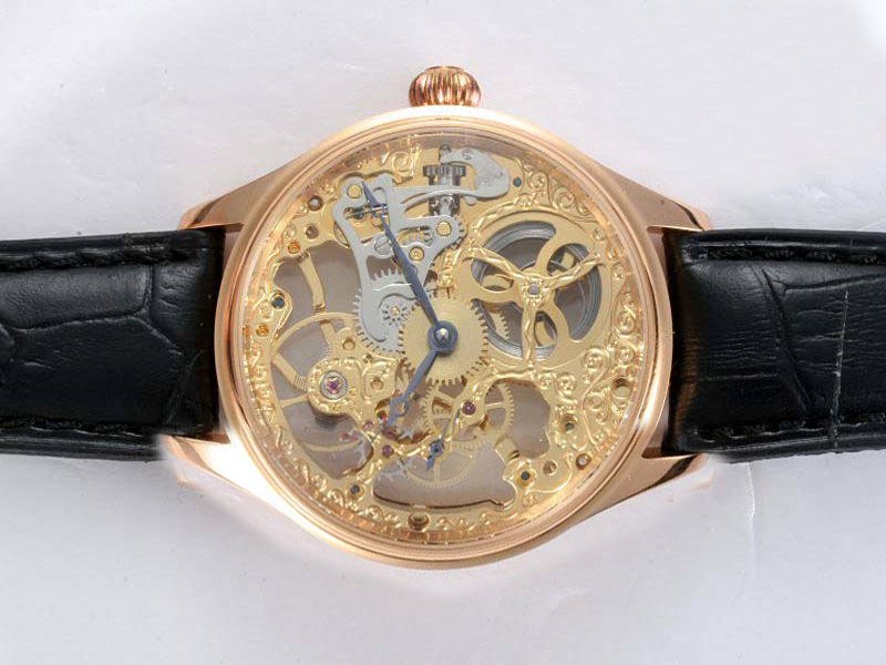 IWC Portuguese Minute Repeater Squelette IW524104 Midsize Manual Winding Round Watch watches