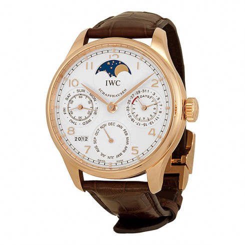 IWC Portuguese Perpetual Calendar Moonphase Automatic 18 kt Rose Gold Men's Watch 5023-06 watches