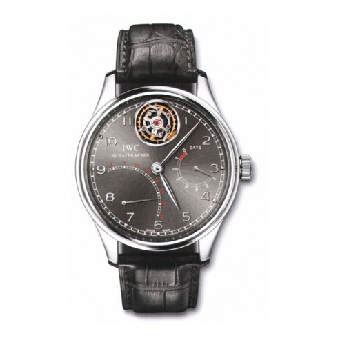 IWC Portuguese Tourbillon Mystere Retrograde Platinum Men's Watch IW504401 watches
