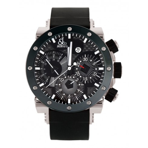 Jacob & Co. Epic II Limited Edition Automatic Chronograph Watch E2SSCP watches