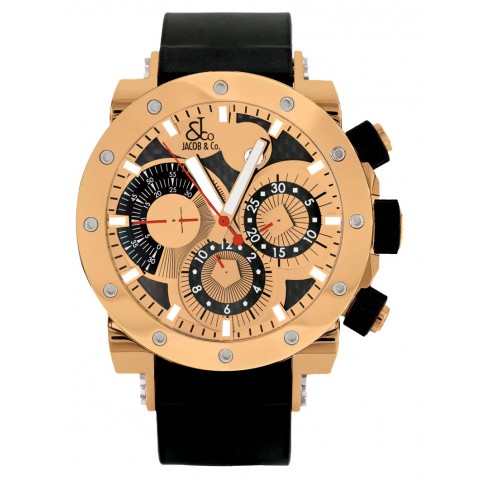 Jacob & Co. Epic II Limited Edition Automatic Chronograph Watch E3RG watches