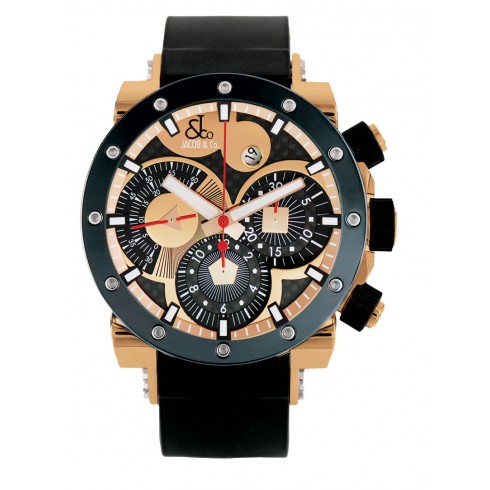 Jacob & Co. Epic II Limited Edition Automatic Chronograph Watch E3RGC watches