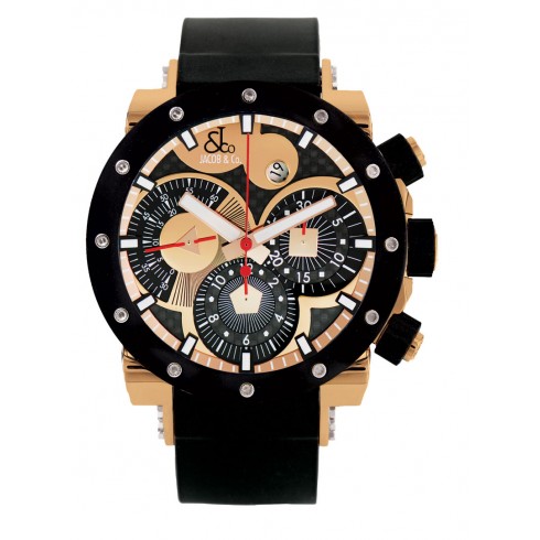 Jacob & Co. Epic II Limited Edition Automatic Chronograph Watch E3RGR watches