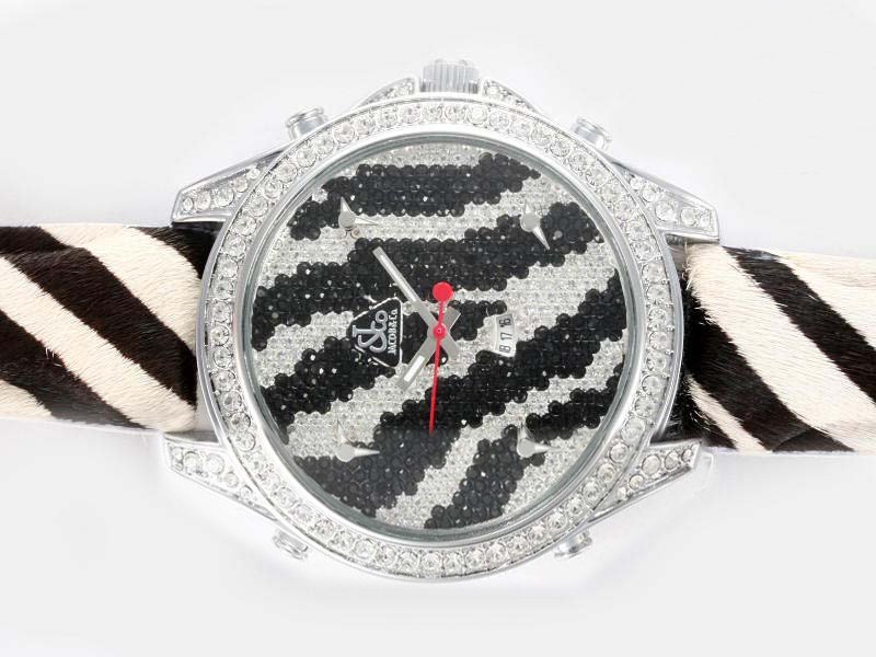 Jacob Co Five Time Zone JC - M65 40mm Midsize Stainless Steel Case Watch watches
