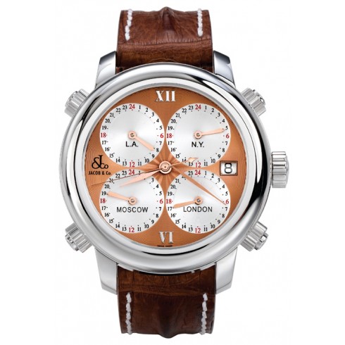 Jacob & Co. H24 Five Time Zone Automatic H24R watches