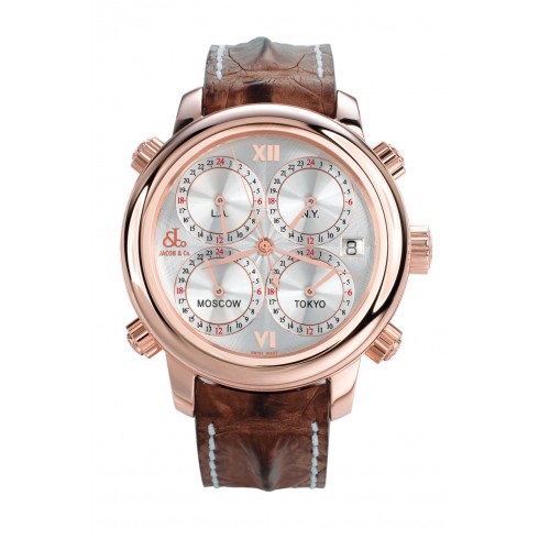 Jacob & Co. H24 Five Time Zone Automatic H24RGSG watches