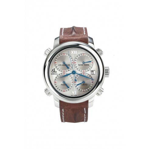 Jacob & Co. H24 Five Time Zone Automatic H24SSG watches