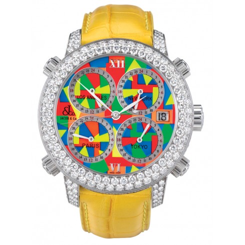 Jacob & Co. H24 Five Time Zone Automatic H24T1SSDC watches