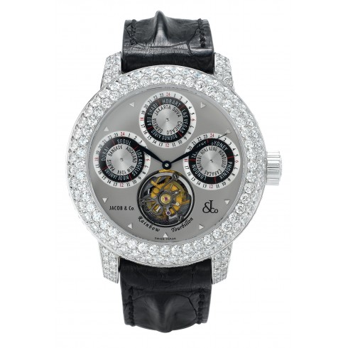 Jacob & Co. Rainbow Tourbillon R2WGDC watches