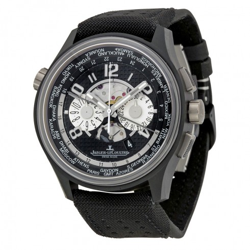 Jaeger Le Coultre AMVOX Black Dial Automatic Men's Watch Q193J471 watches