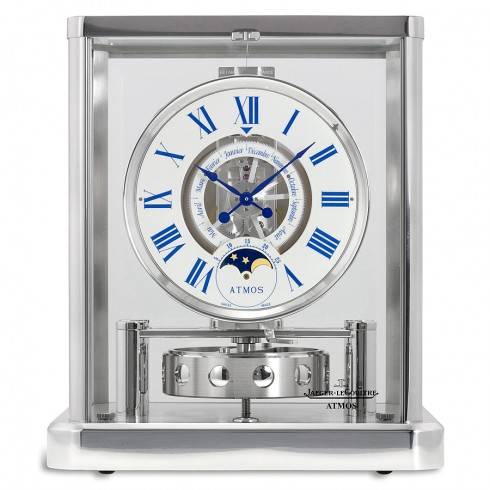 Jaeger LeCoultre Atmos Classic Phases de Lune White Dial Desk Clock Q5112202 watches