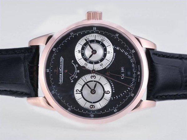 Jaeger-Lecoultre Duometre Chronographe 6012420 Automatic Black Dial Round Watch watches