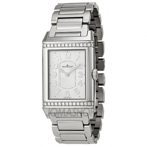 Jaeger LeCoultre Grand Reverso Lady Ultra Thin Silver Dial Stainless Steel Ladies Watch Q3208121 watches