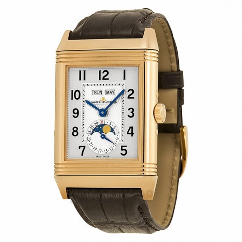 Jaeger LeCoultre Grande Reverso Calendar Rose Gold Men's Watch Q3752520 watches