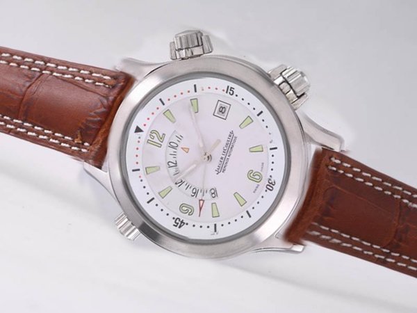 Jaeger-Lecoultre Master Compressor Automatic Lady 1748410 42mm White Dial Stainless Steel Case Watch watches