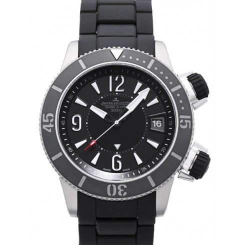 Jaeger LeCoultre Master Compressor Black Dial Titanium Rubber Men's Watch Q183T770 watches