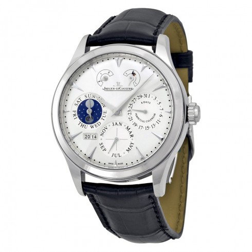 Jaeger LeCoultre Master Eight Days Perpetual Calendar Stainless Steel Men's Watch Q1618420 watches