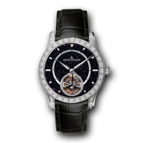 Jaeger LeCoultre Master Grand Tourbillon Gem-Set Aventurine Dial Men's Watch Q1663406 watches