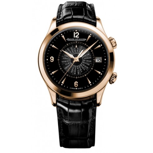 Jaeger LeCoultre Master Memovax World Time Rose Gold Men's Watch Q1412471 watches
