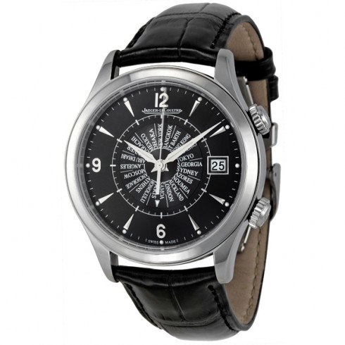 Jaeger LeCoultre Master Memovox Black Dial Automatic Men's Watch Q1418471 watches