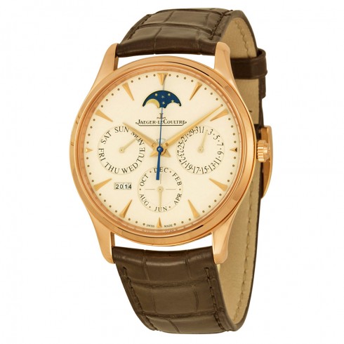 Jaeger LeCoultre Master Ultra Thin Perpetual Calendar Automatic Men's Watch Q1302520 watches