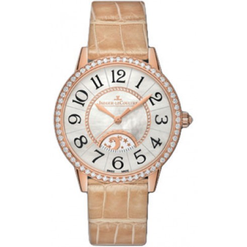 Jaeger LeCoultre Rendez-vous Joaillerie Mother of Pearl Dial 18K Pink Gold Diamond Ladies Watch Q3432490 watches