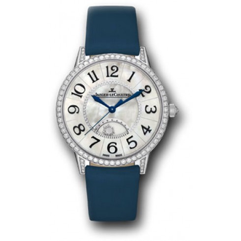 Jaeger LeCoultre Rendez-vous Joaillerie Mother of Pearl Diamond 18K White Gold Ladies Watch Q3433490 watches