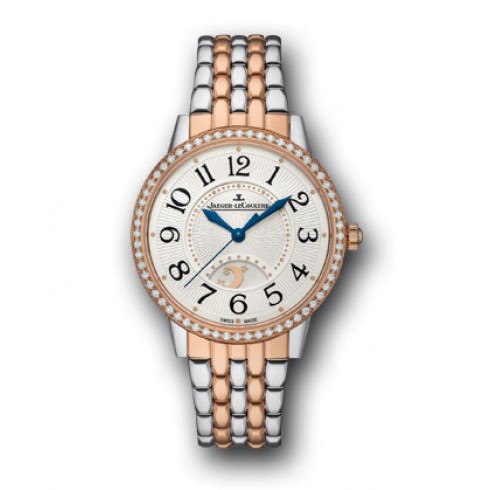 Jaeger LeCoultre Rendez-vous Night and Day Steel and 18K Pink Gold Ladies Watch Q3444120 watches
