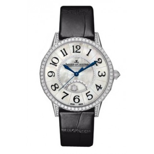 Jaeger LeCoultre Rendez-Vous Night & Day Mother Of Pearl Dial Leather Automatic Ladies Watch Q3433491 watches