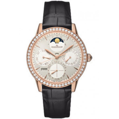 Jaeger LeCoultre Rendez-Vous Perpetual Calendar Silver Dial Ladies Watch Q3492420 watches