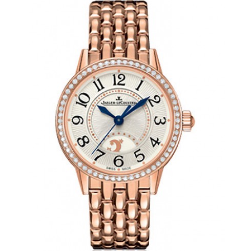 Jaeger LeCoultre Rendez-Vous Silver Dial 18kt Rose Gold Automatic Ladies Watch Q3462121 watches