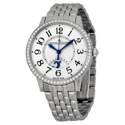 Jaeger LeCoultre Rendez-Vous Silver Dial Stainless Steel Diamond Ladies Watch Q3448120 watches